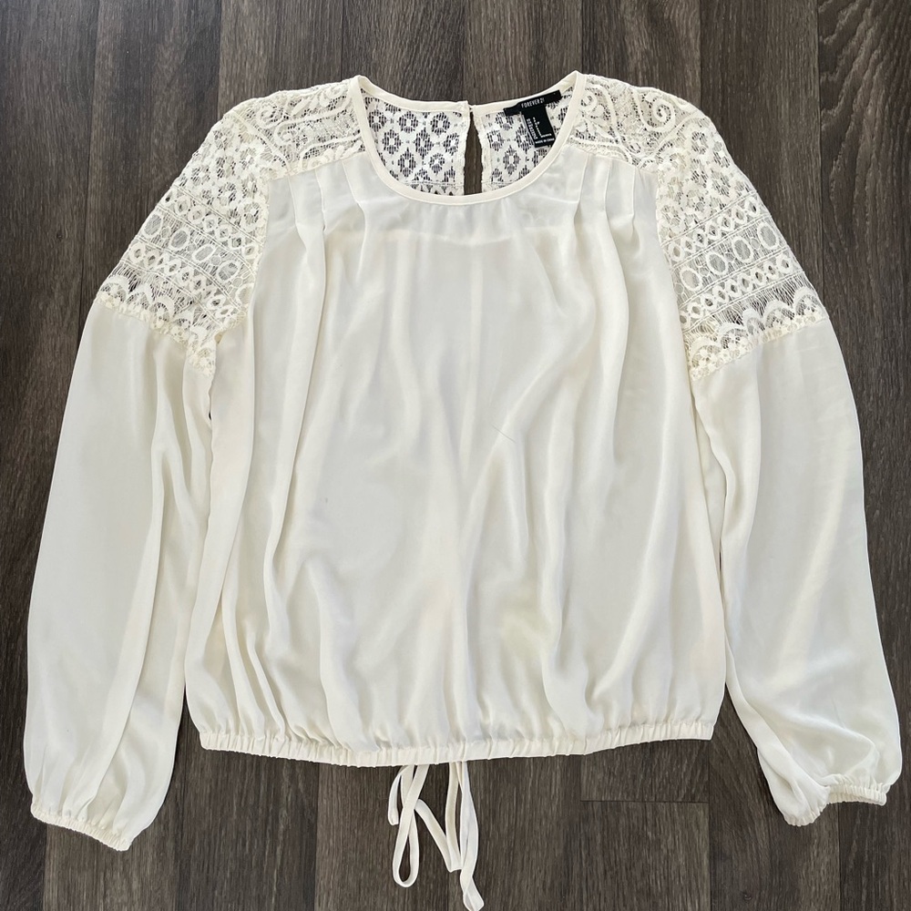 Forever 21 - White Blouse
